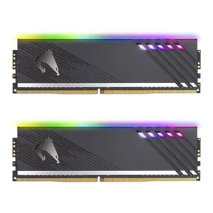 رم دسکتاپ DDR4 دو کاناله 3600 مگاهرتز CL18 گیگابایت مدل AORUS RGB ظرفیت 16 گیگابایت