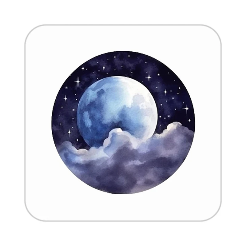 زیر لیوانی کاکتی طرح ماه و ستاره مدل mp53453