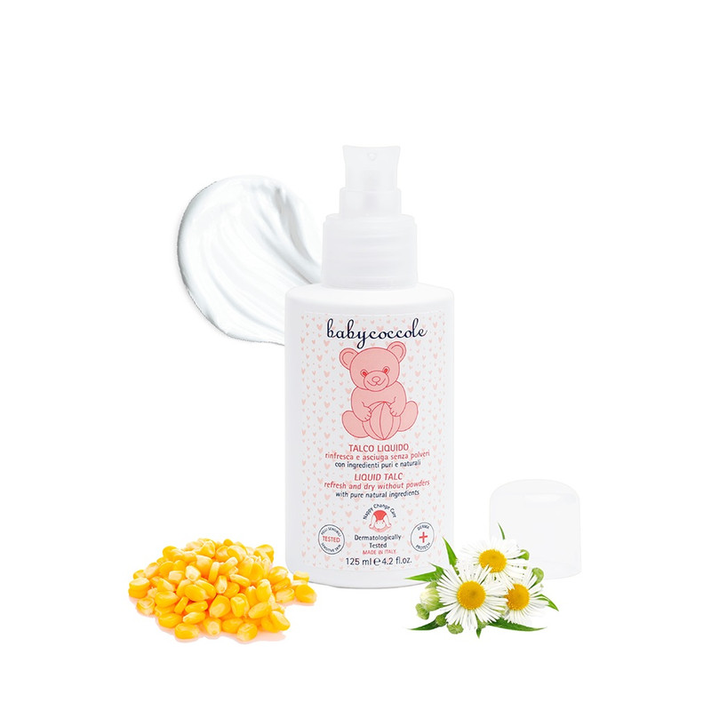 پودر تالک مایع بی بی کوکول مدل 2024 حجم 125 میلی لیتر