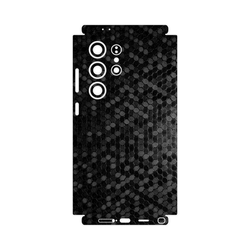 برچسب پوششی ماهوت مدل Honey-Comb-Circle-FullSkin مناسب برای گوشی موبایل سامسونگ Galaxy S24 Ultra