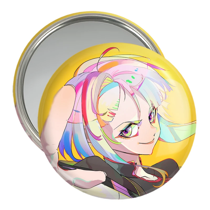 آینه جیبی خندالو مدل لوسی انیمه سایبرپانک کد 23986