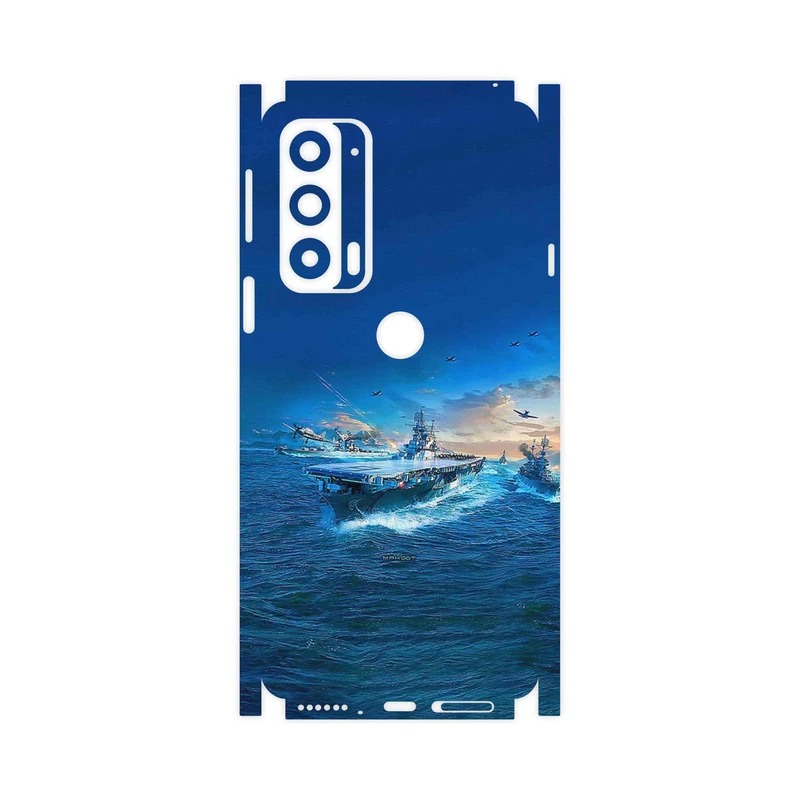 برچسب پوششی ماهوت مدل Warship-FullSkin مناسب برای گوشی موبایل موتورولا Edge 20