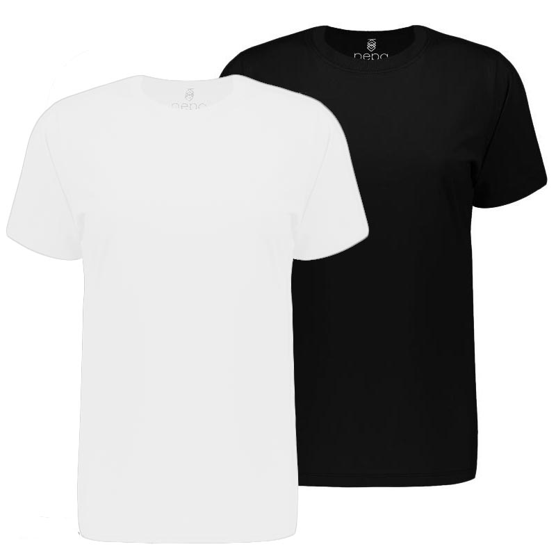 تی شرت آستین کوتاه زنانه پپا مدل Plain مجموعه دو عددی