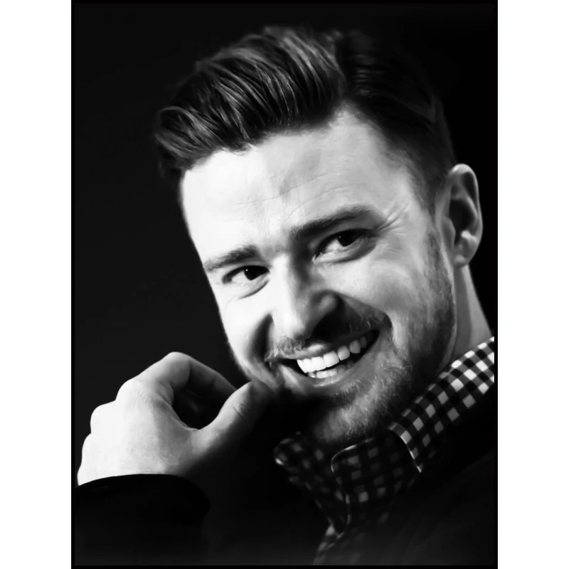 پوستر مدل justin timberlake