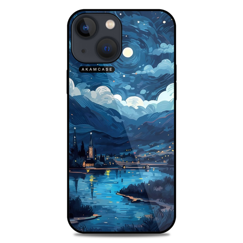 کاور آکام مدل AMC-WA13M-VANGOGH-6 مناسب برای گوشی موبایل اپل iPhone 13 Mini