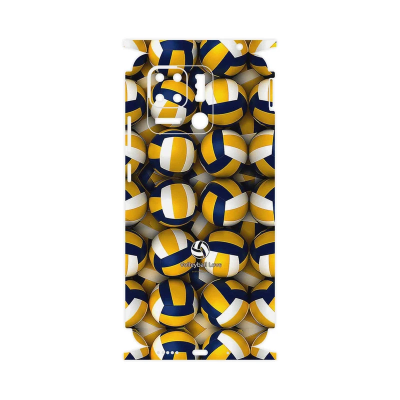 برچسب پوششی ماهوت مدل Volleyball-FullSkin مناسب برای گوشی موبایل شیائومی Redmi 10 Power