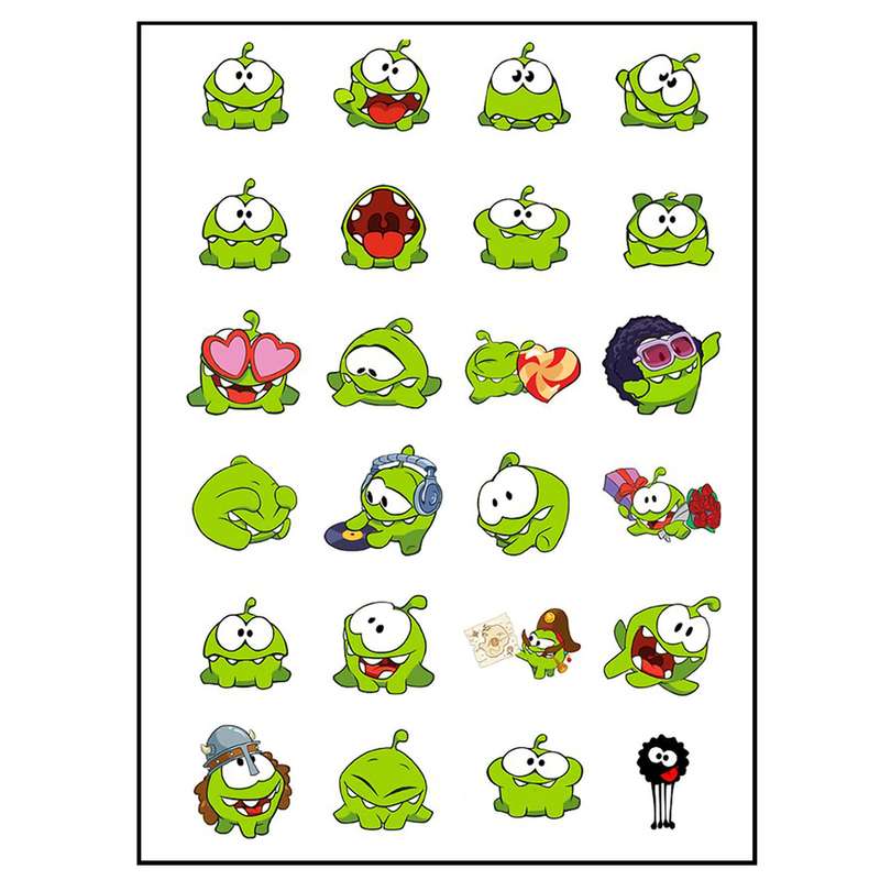 استیکر طراحی ناخن مدل N_10