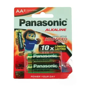 PANASONIC ALKALINE BATTERY PACK OF 2