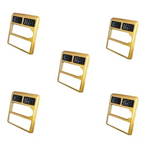 قاب دور ضبط و دریچه کولر خودرو کد M5 مناسب برای پراید صبا مجموعه پنج عددی 