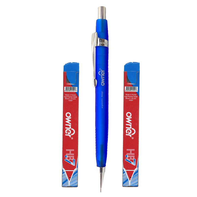 مداد نوکی 0.7 میلی متری اونر مدل 115200 به همراه نوک بسته 2 عددی مداد نوکی 0.7 میلی متری اونر مدل 115200 به همراه نوک بسته 2 عددی