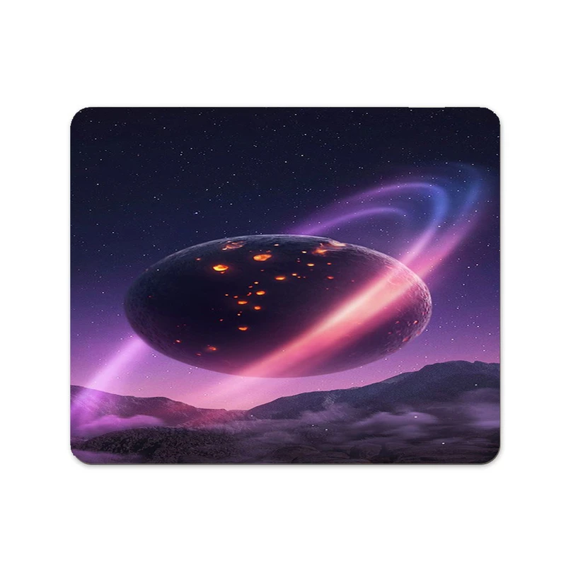 ماوس پد پاد آفرین مدل فانتزی طرح سیاره کهکشانی کد p70 سایز 24*19 سانتی متر