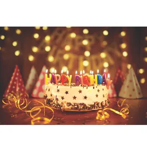 بنر تولد طرح کیک و شمع تولد کد 7810066