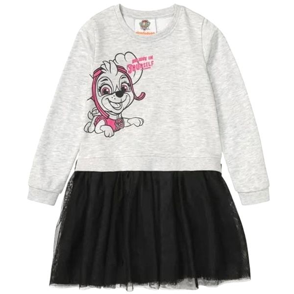 پیراهن آستین بلند دخترانه پاو پاترول مدل عروسکی 2025 - - 1