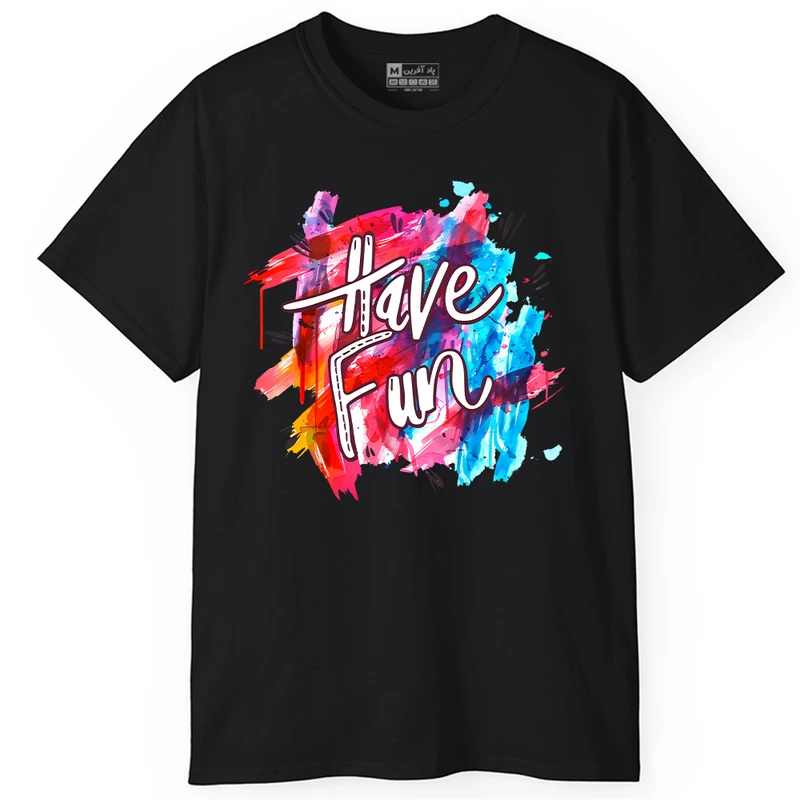 تی‌شرت آستین کوتاه مردانه پاد آفرین کد PT866