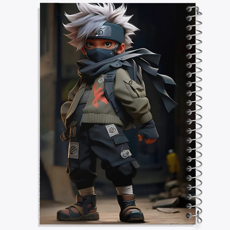 دفتر نقاشی 50 برگ خندالو طرح انیمه ناروتو (Naruto) کد N2980