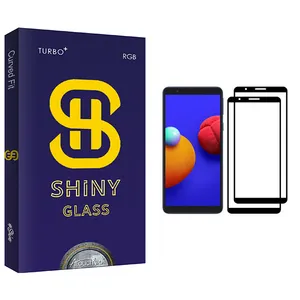 Atouchbo Shiny Glass Screen Protector For Samsung Galaxy A01 Core Pack Of 2
