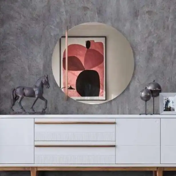 آینه سرویس بهداشتی مدل گرد کد 50