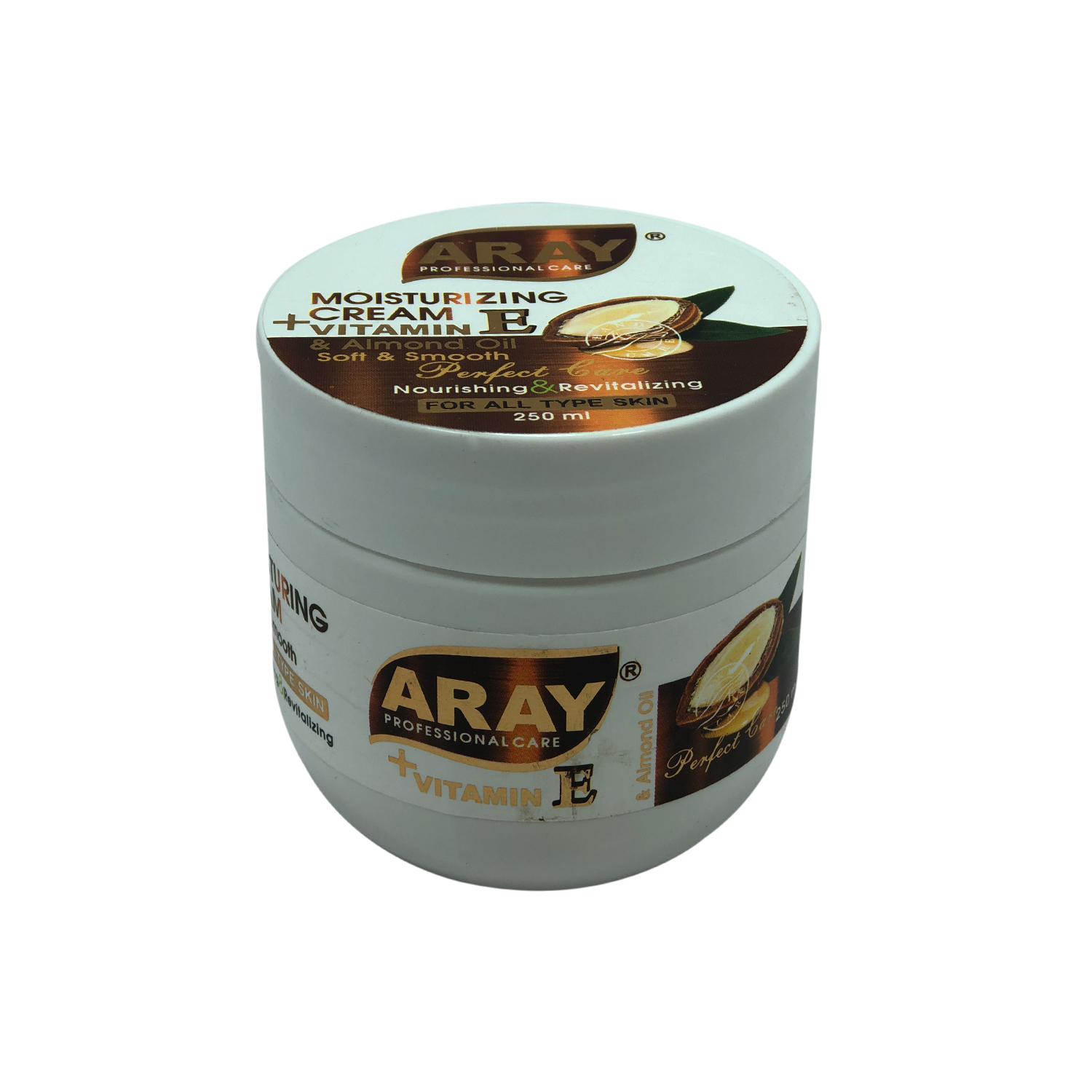 کرم مرطوب کننده دست و صورت ارای مدل بادام ویتامینه مناسب برای انواع پوست حجم 250 میلی لیتر