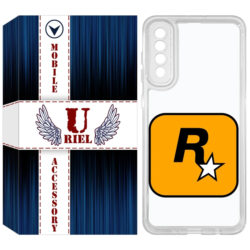 کاور یوریل مدل Clear کد 54 طرح راک استار مناسب برای گوشی موبایل سامسونگ Galaxy A50 / A50S / A30S