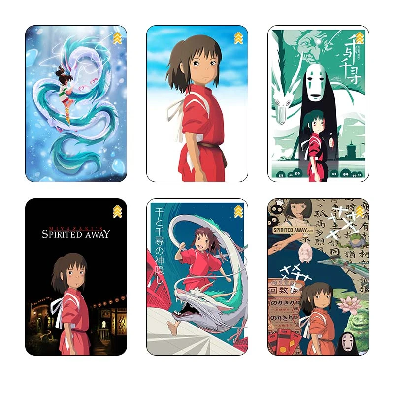 استيکر کارت کارنيکا طرح شهر ارواح کد 48188 مجموعه 6 عددی