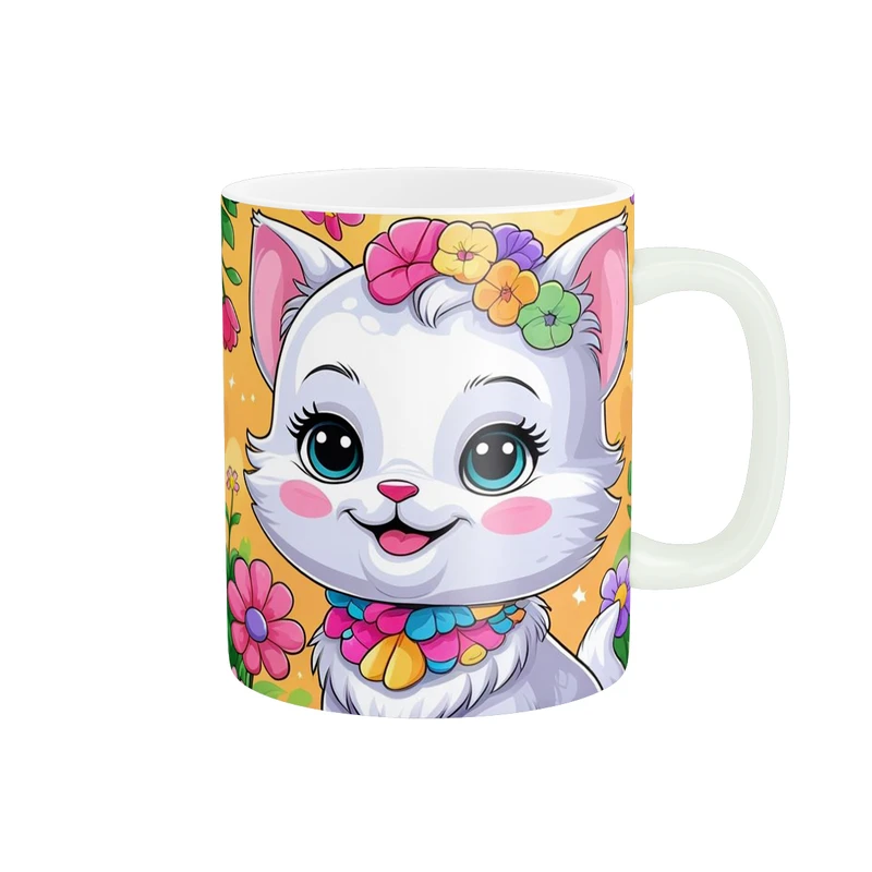 ماگ پاد آفرین طرح گربه کد 3621