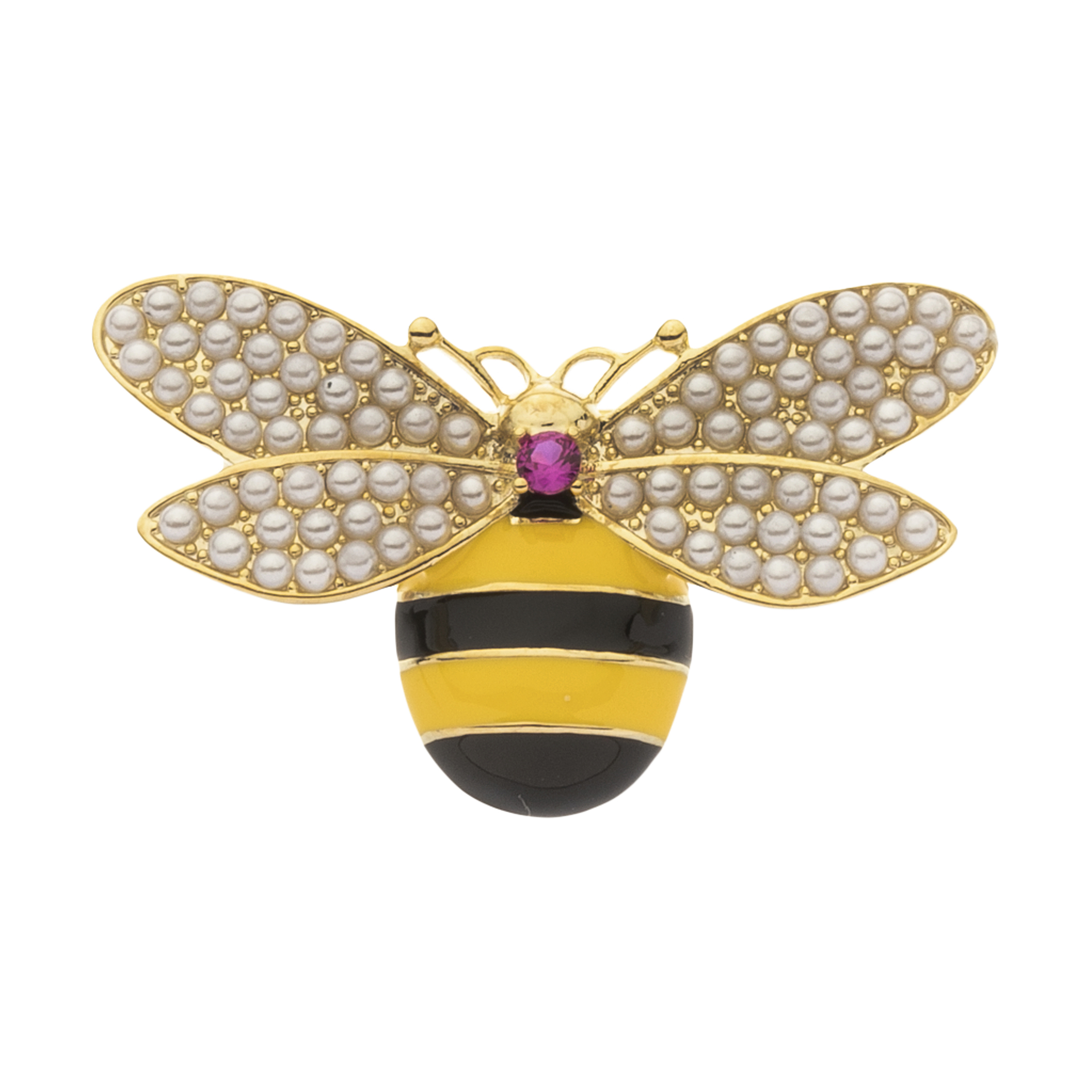 گل سینه زنانه مدل زنبور کد brfp-364