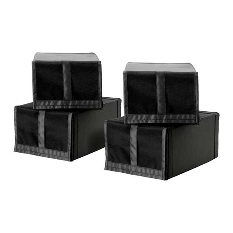 جعبه کفش ایکیا مدل Skubb بسته 4 عددی جعبه کفش ایکیا مدل Skubb بسته 4 عددی