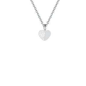گردنبند نقره زنانه هایکا مدل قلب n.ha2_1 911