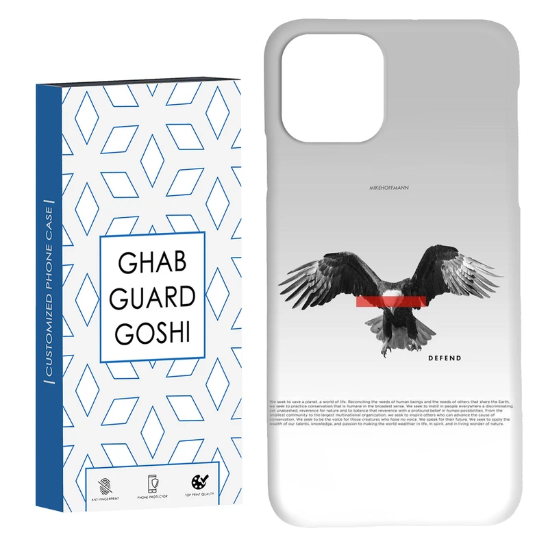 کاور قاب گارد گوشی طرح عقاب کد Dimo-745 مناسب برای گوشی موبایل اپل  IPHONE 11