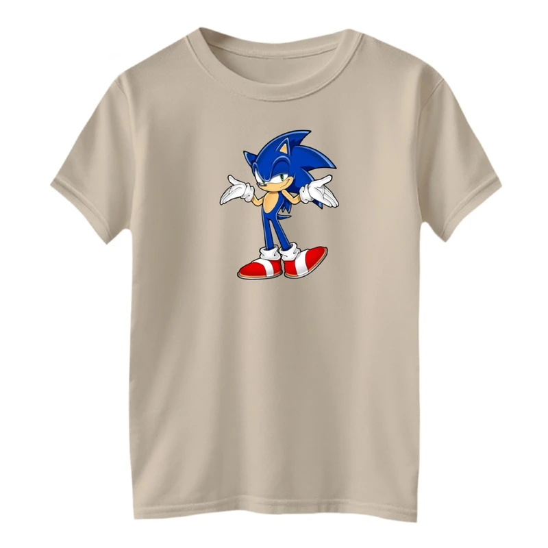 تی شرت آستین کوتاه بچگانه مدل سونیک کد02