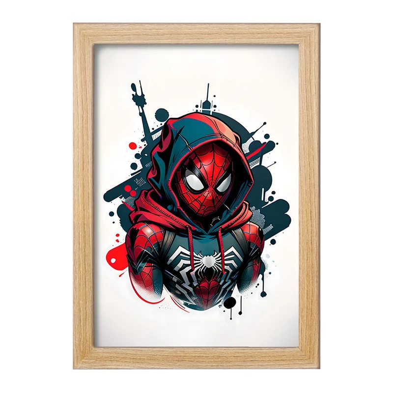 تابلو خندالو مدل مرد عنکبوتی (Spider Man) کد F2960