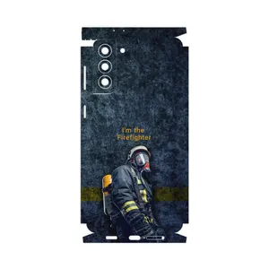 MAHOOT Firefighter-FullSkin Cover Sticker for Samsung Galaxy S21 Plus 5G