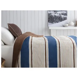 پتو مادام کوکو مدل Striped سایز 150x200 سانتی متر