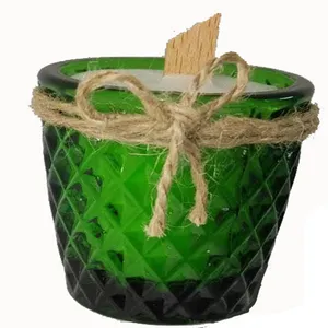 شمع مدل مربعی لیوانی