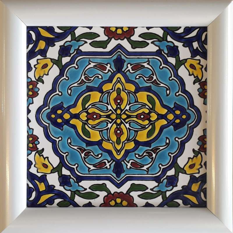 تابلو ویترای طرح کاشی کد 754