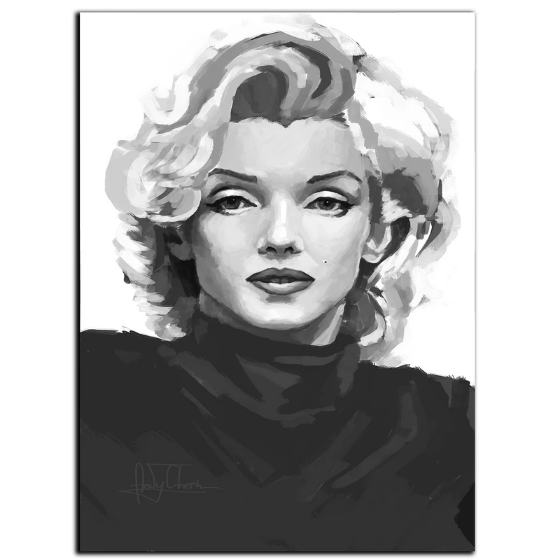 تابلو شاسی بکلیت طرح بازیگر مرلین مونرو مدل SH-6435