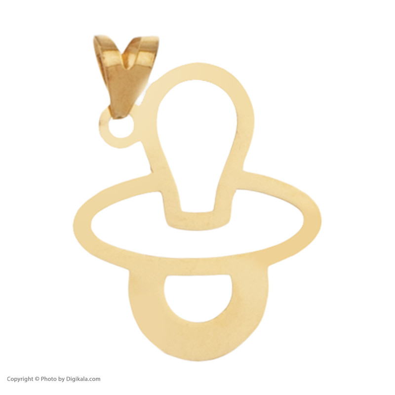 آویز گردنبند طلا 18 عیار دخترانه مایا ماهک مدل MM1137
