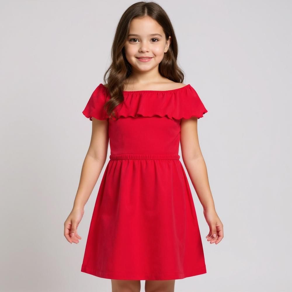 پیراهن دخترانه لوپیلو مدل Sh2024 - - 3