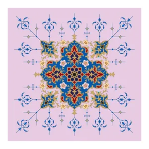 کاشی گلاک مدل اسلیمی طرح سنتی ایرانی کد TT131