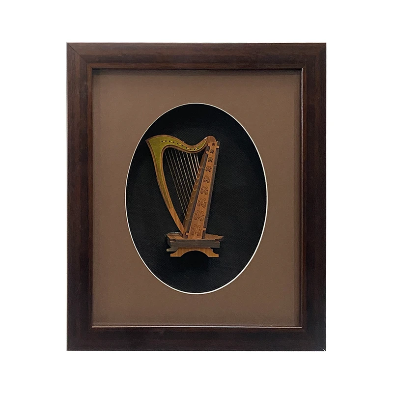 تابلو بکلیت طرح چنگ مدل GH-2025 فریم قهوه ای