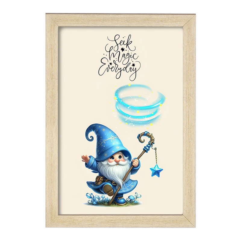 تابلو خندالو مدل جادوگر بامزه کد F5851