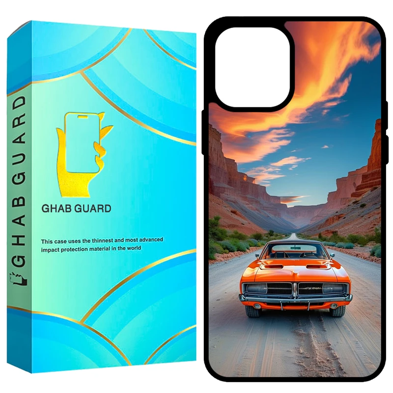  کاور قاب گارد طرح ماشین مدل GCHP12 مناسب برای گوشی موبایل اپل iPhone 12 