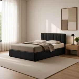 تخت خواب ملامینه دو نفره مدل تام سایز 180×200 سانتی متر