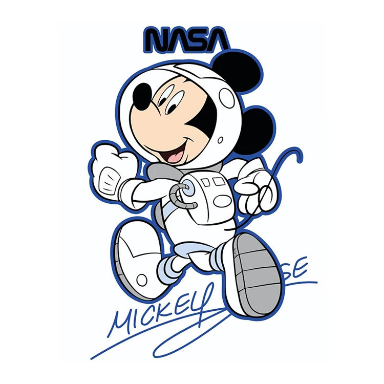 استیکر پارچه و لباس پاد آفرین مدل مبکی موس کد 499