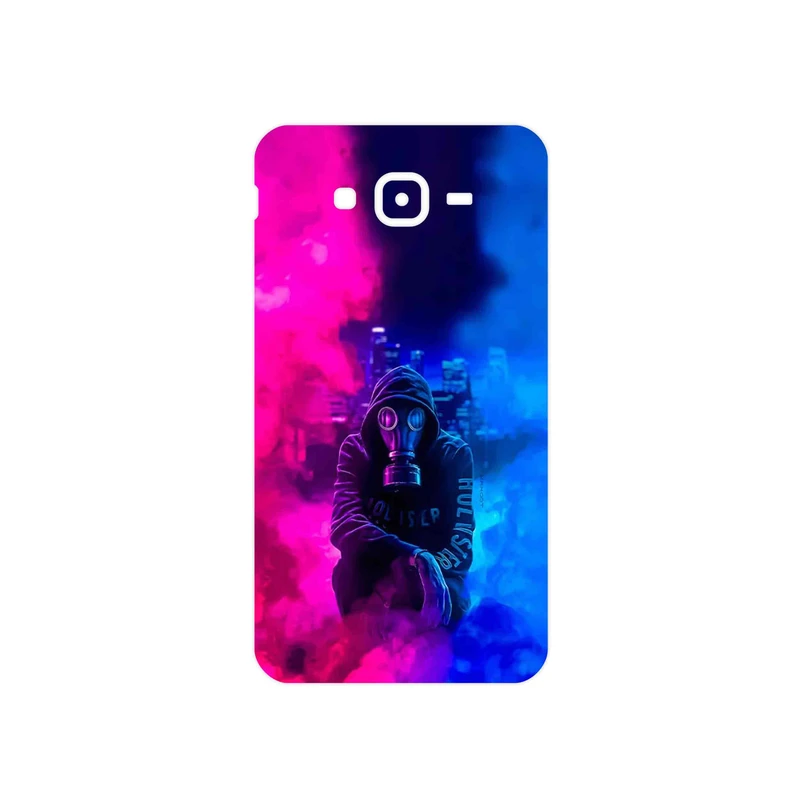 برچسب پوششی ماهوت مدل Smoke Rainbow Digital Art 2 مناسب برای گوشی موبایل سامسونگ Galaxy J7 Core