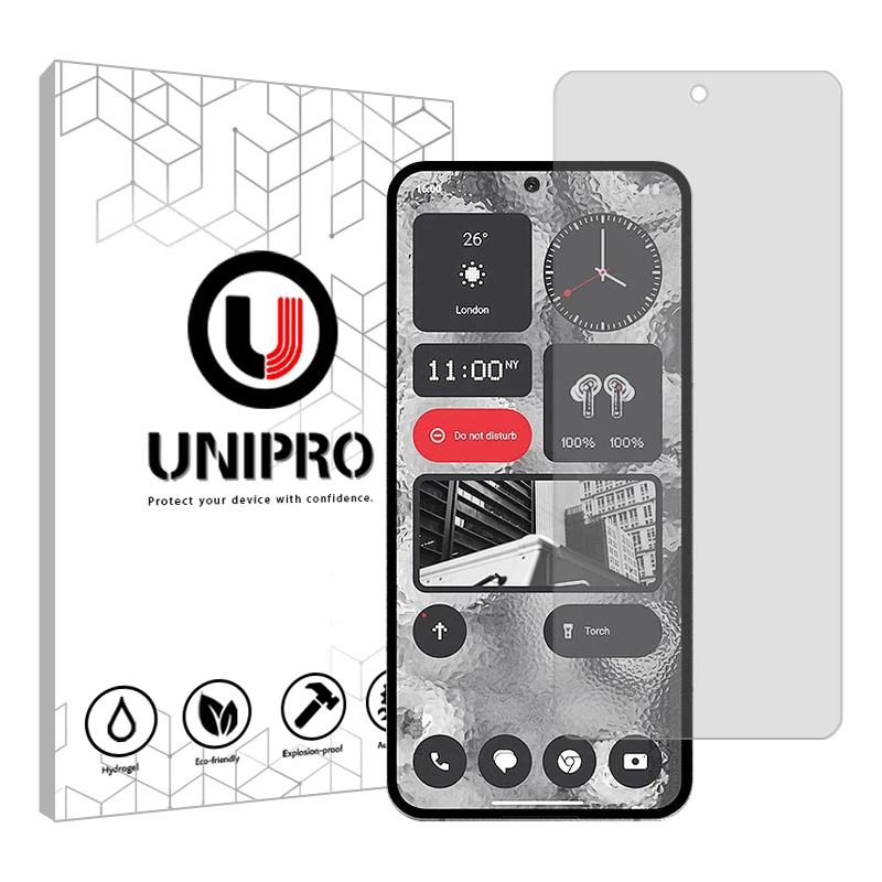 محافظ صفحه نمایش شفاف یونی پرو مدل 5 Star مناسب برای گوشی موبایل ناتینگ فون 2