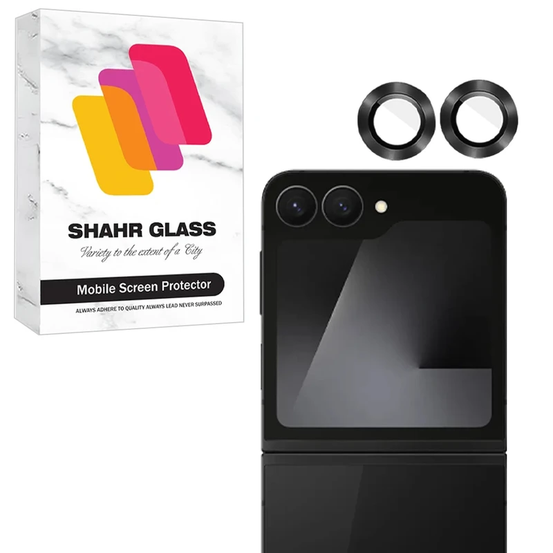 محافظ لنز دوربین شهر گلس مدل RINS20 مناسب برای گوشی موبایل سامسونگ Galaxy Z Flip6