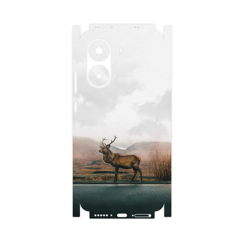 برچسب پوششی ماهوت مدل Horned_Deer-FullSkin مناسب برای گوشی موبایل شیائومی Poco X7 Pro