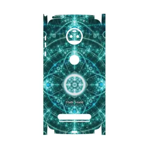 MAHOOT Mathematical Geometric Shape 4-FullSkin Cover Sticker for Motorola Moto Z2 Force