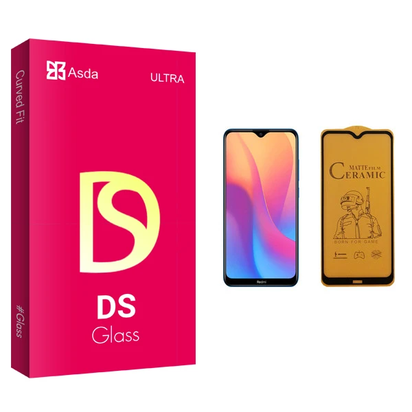 برای محافظ صفحه نمایش سرامیکی آسدا مدل DS glass مناسب گوشی موبایل شیائومی Redmi 8